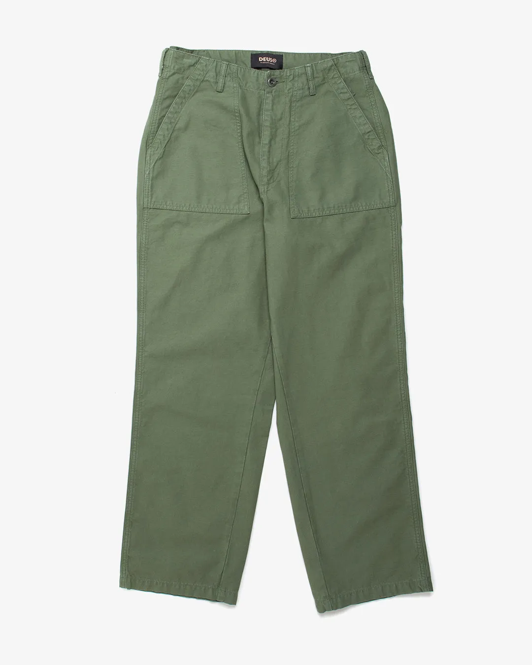 Harris Cropped Fatigue Pant - Clover Green sold by Deus Ex Machina product image thumbnail 4