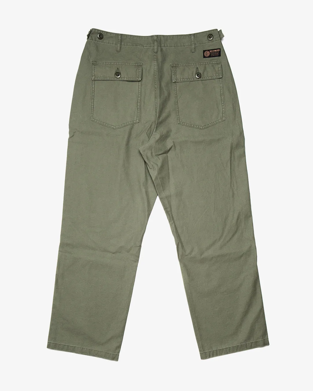 Harris Cropped Fatigue Pant - Clover Green sold by Deus Ex Machina product image thumbnail 5