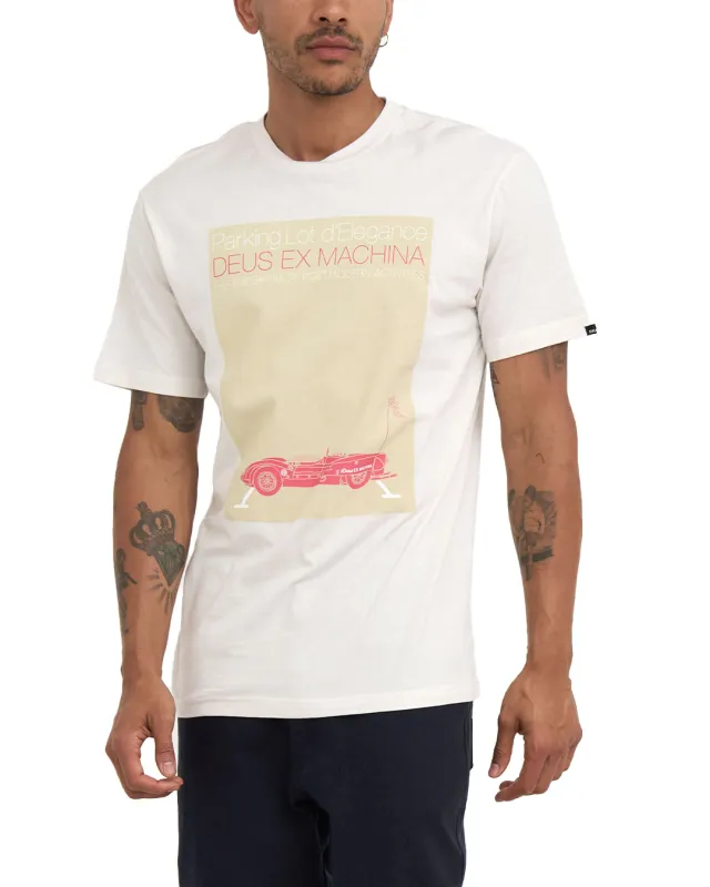 Parking Lot Tee - Vintage White made by Deus Ex Machina