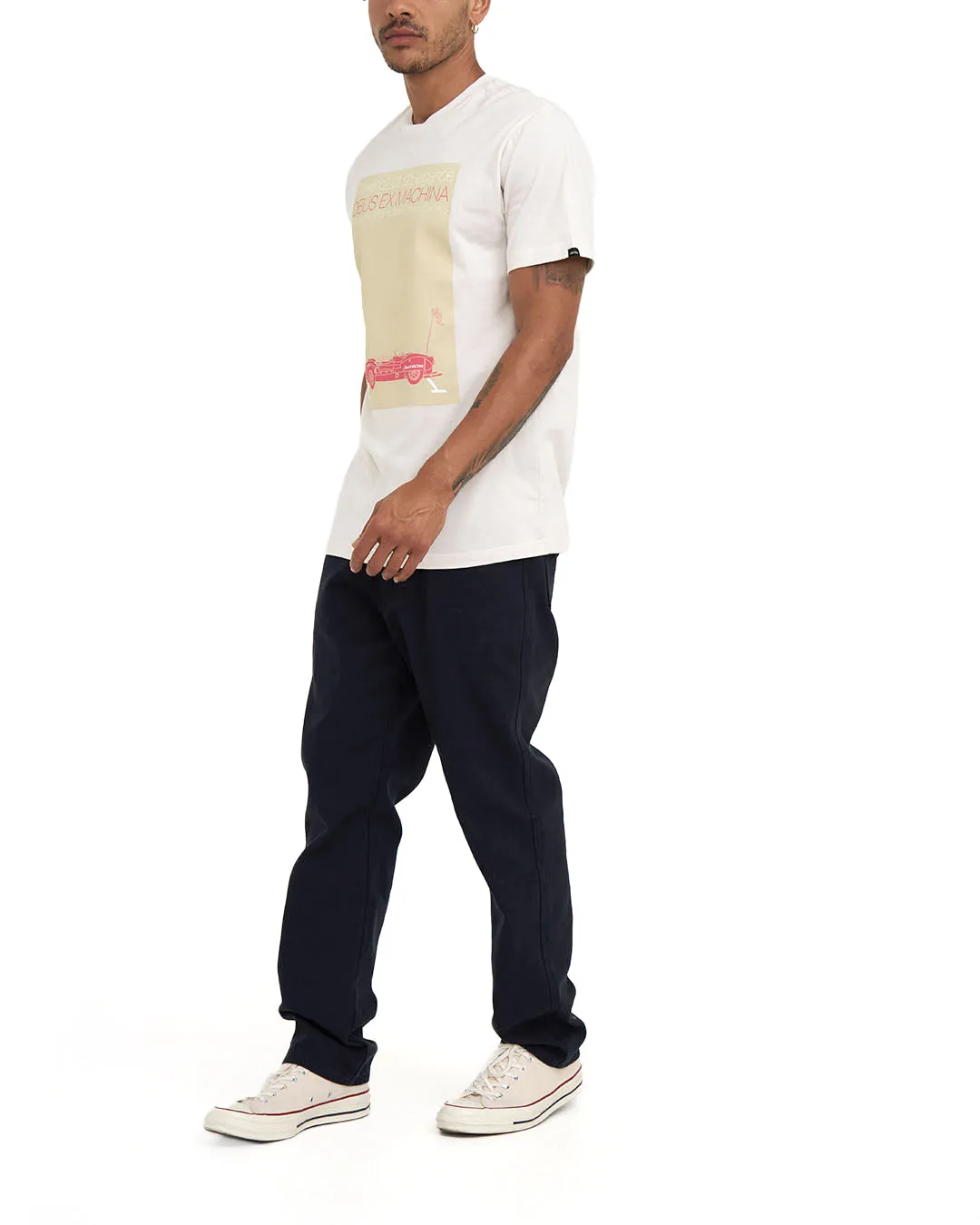 Parking Lot Tee - Vintage White sold by Deus Ex Machina product image thumbnail 3