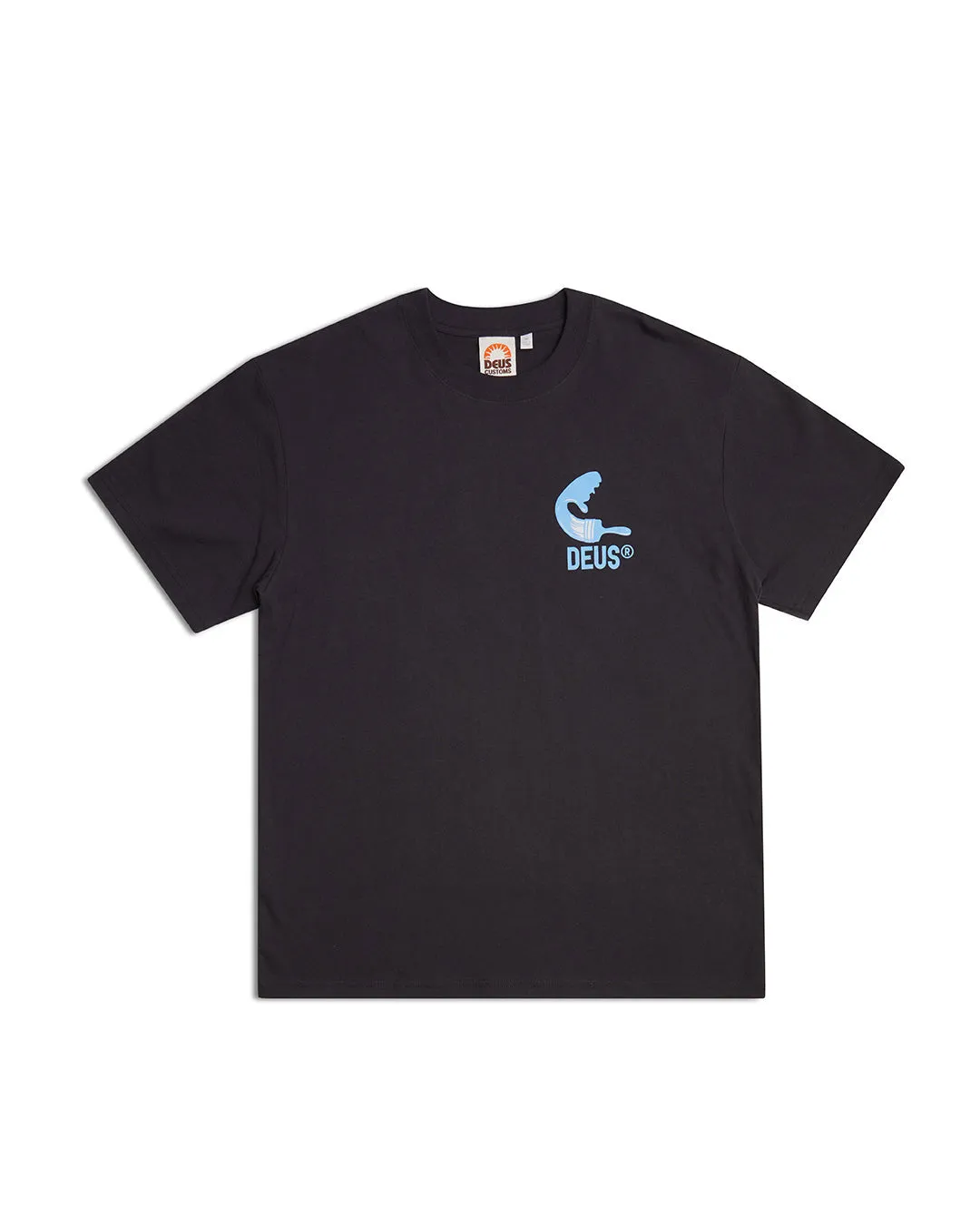 Biarritz Address Tee - Anthracite sold by Deus Ex Machina product image thumbnail 5