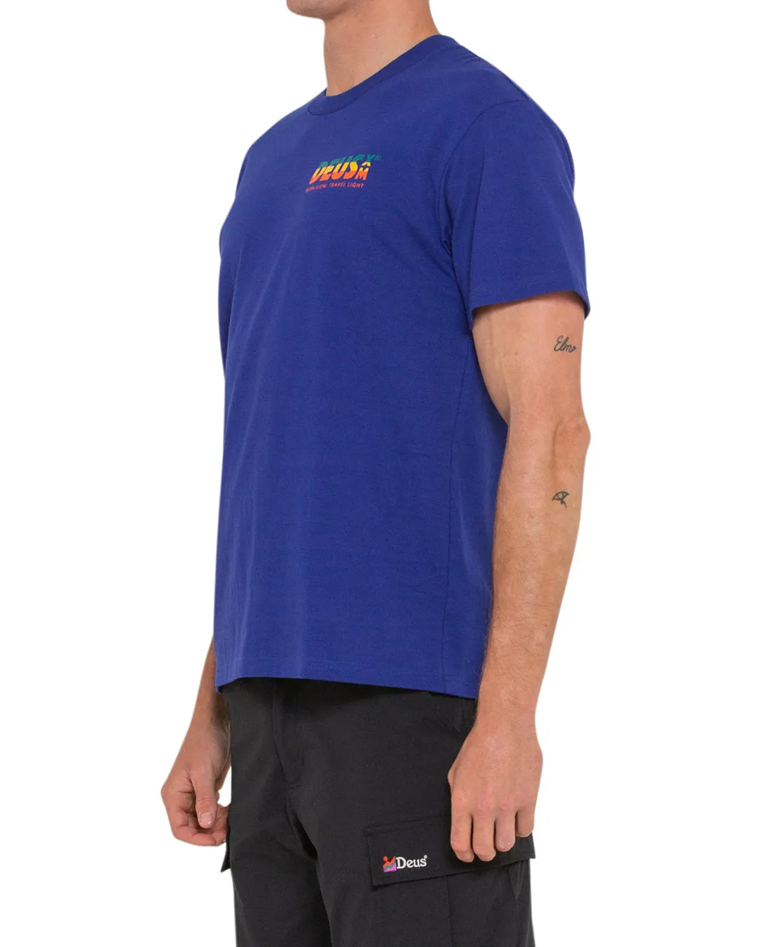 Reservoir Tee - Spectrum Blue sold by Deus Ex Machina product image thumbnail 3