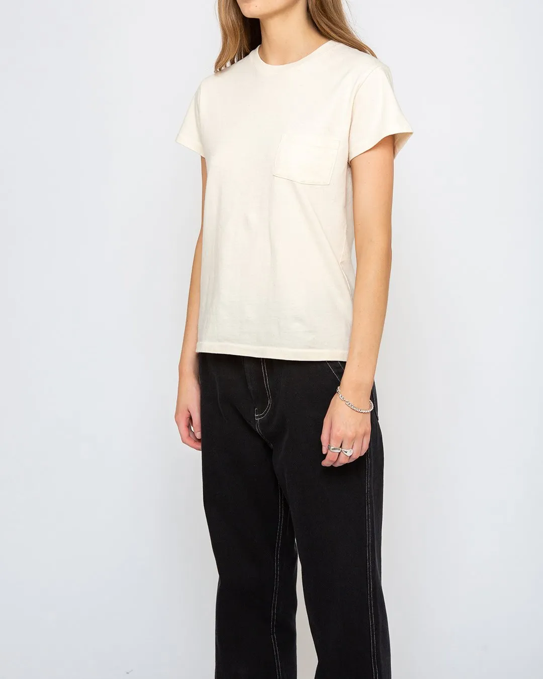 Holly Tee (Regular Fit) - Vintage White sold by Deus Ex Machina product image thumbnail 3