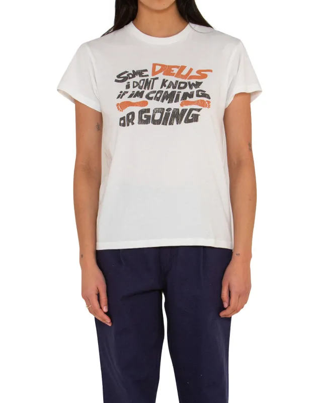 Left Feet Tee (Regular Fit) - Natural sold by Deus Ex Machina