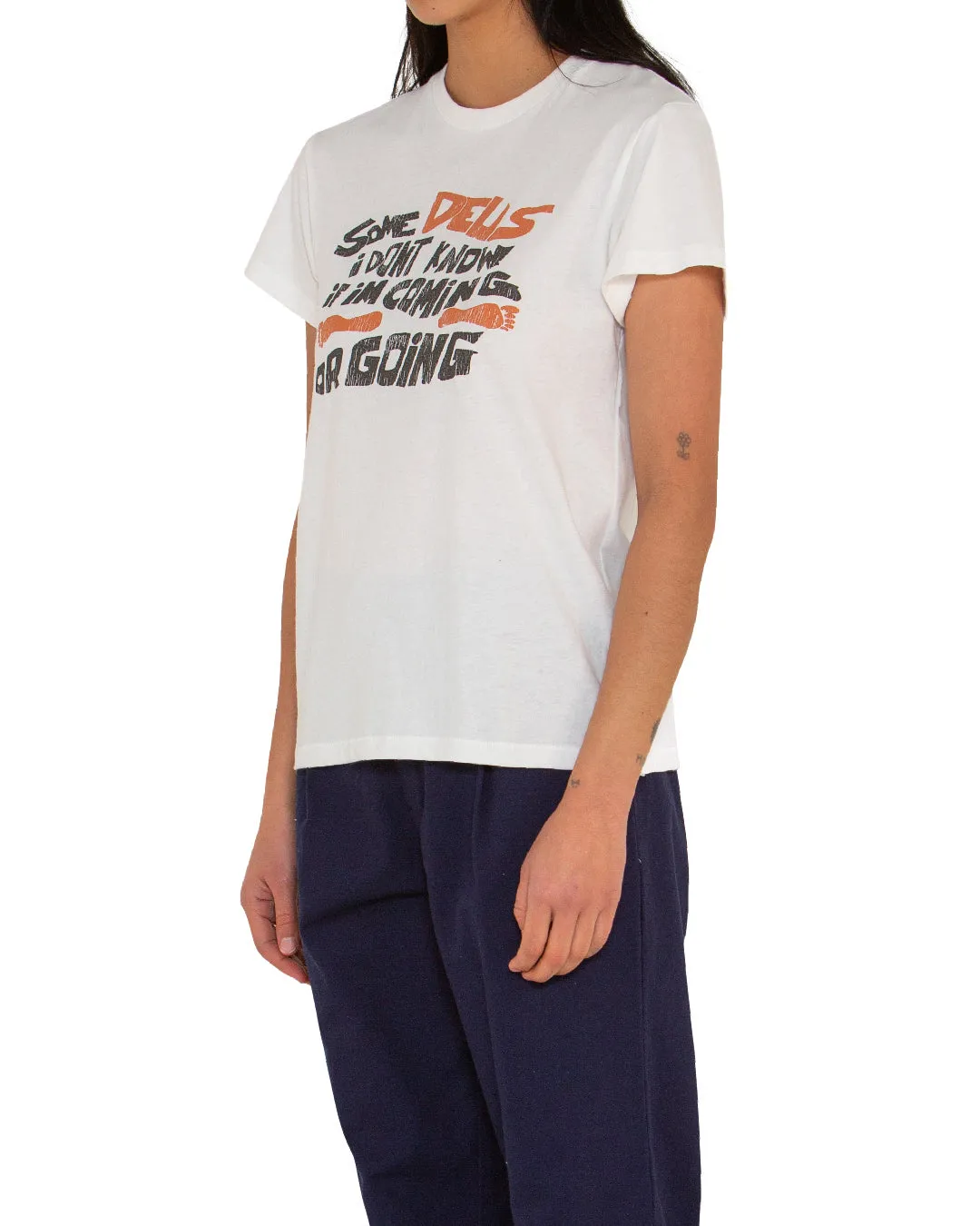 Left Feet Tee (Regular Fit) - Natural sold by Deus Ex Machina product image thumbnail 3