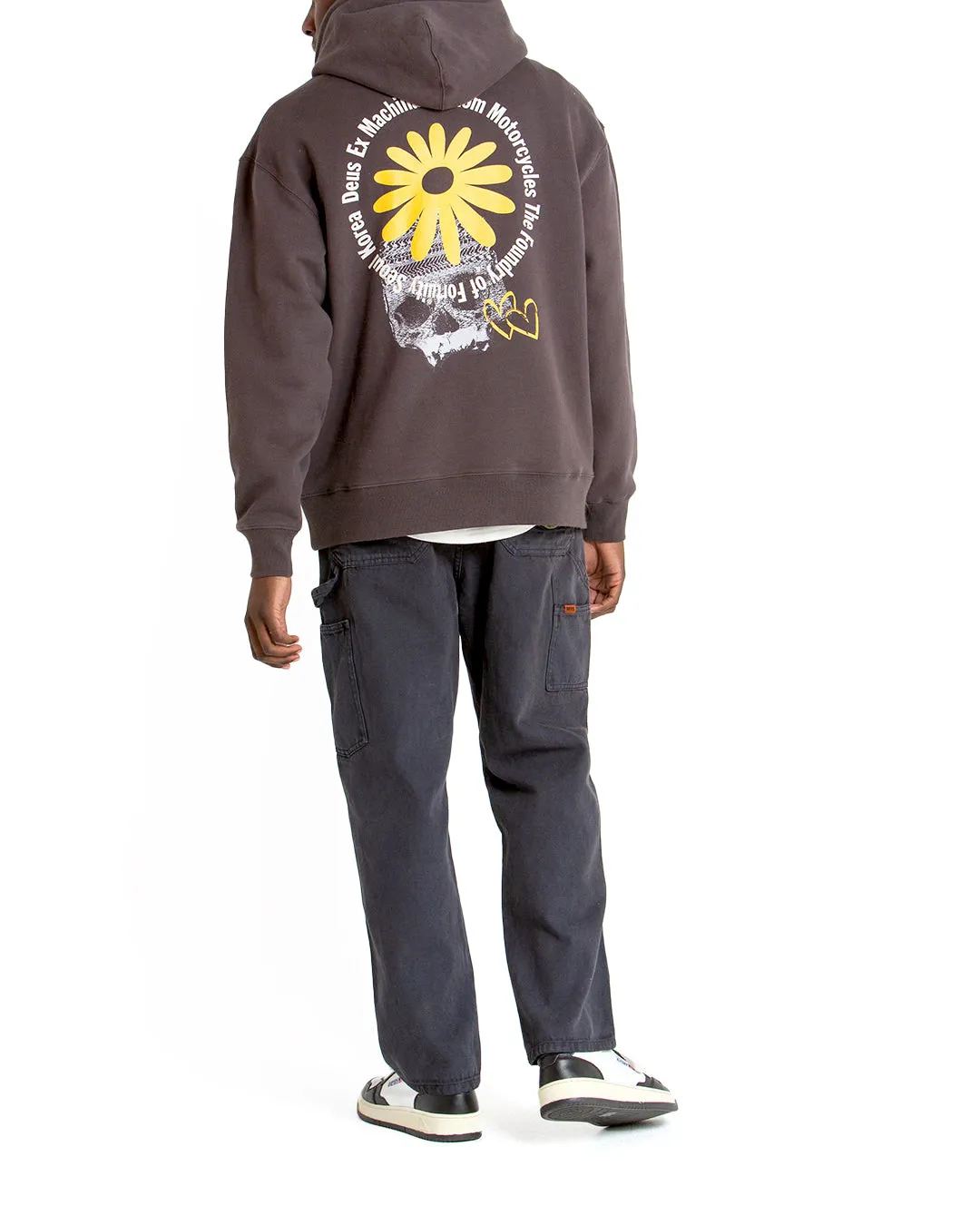 Heads Roll Hoodie - Anthracite sold by Deus Ex Machina product image thumbnail 2