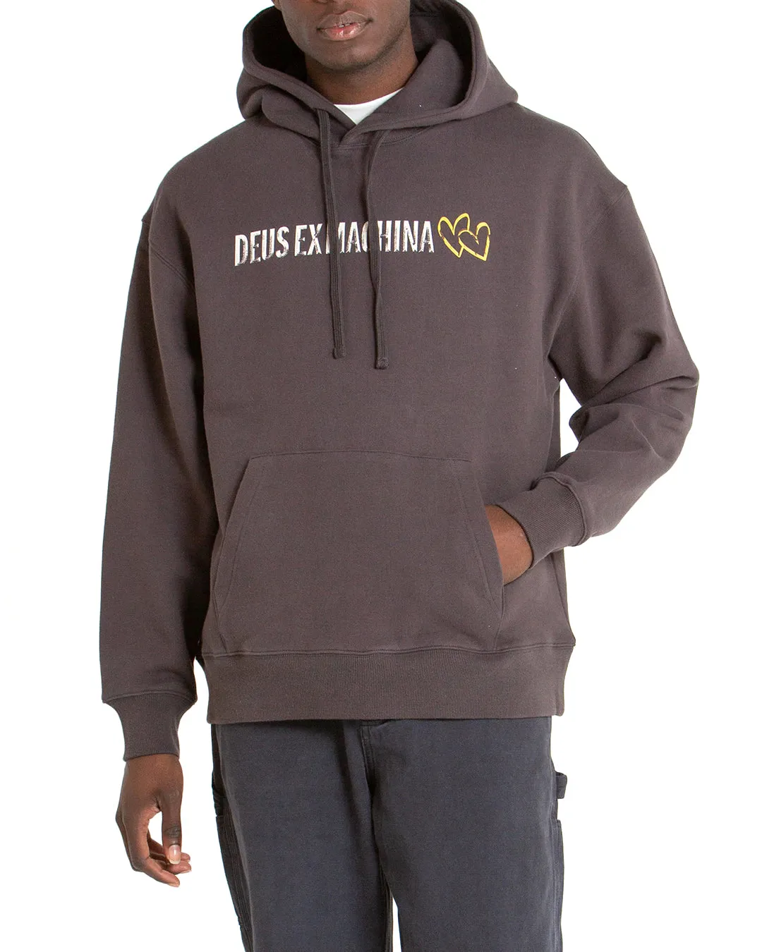 Heads Roll Hoodie - Anthracite sold by Deus Ex Machina