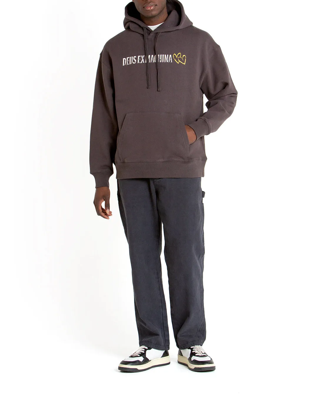 Heads Roll Hoodie - Anthracite sold by Deus Ex Machina product image thumbnail 3