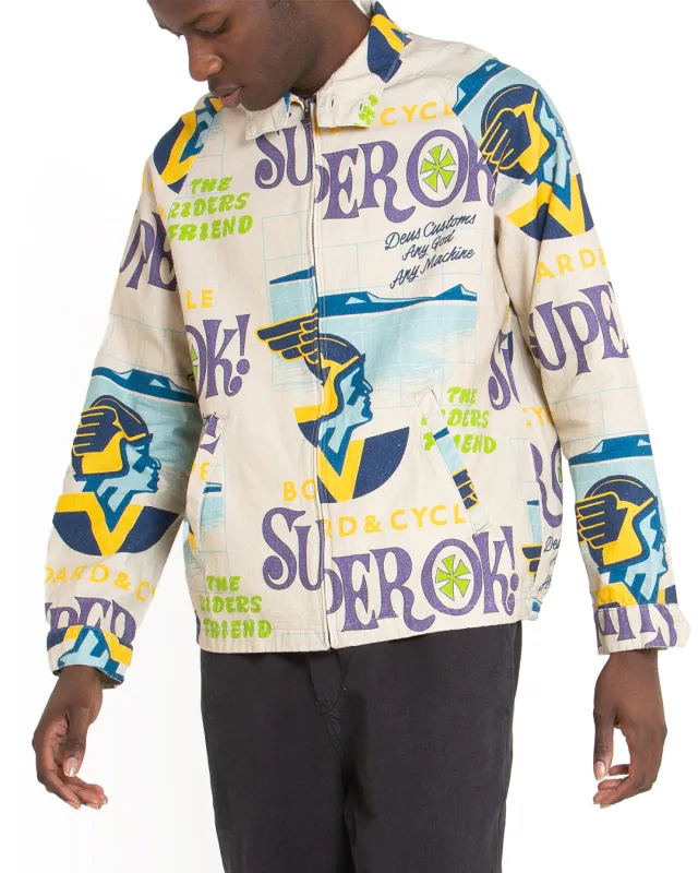 Hard Hat Jacket - Off White made by Deus Ex Machina