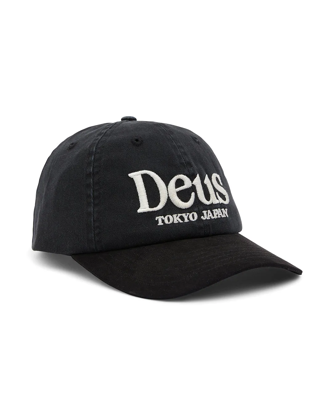 Metro Dad Cap - Black sold by Deus Ex Machina