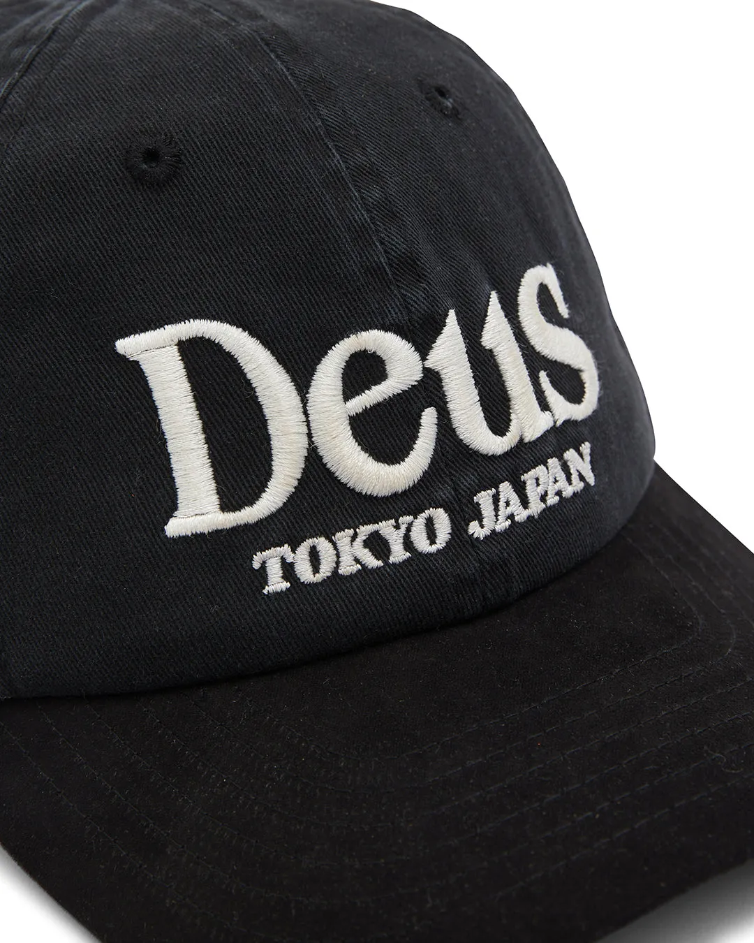 Metro Dad Cap - Black sold by Deus Ex Machina product image thumbnail 3