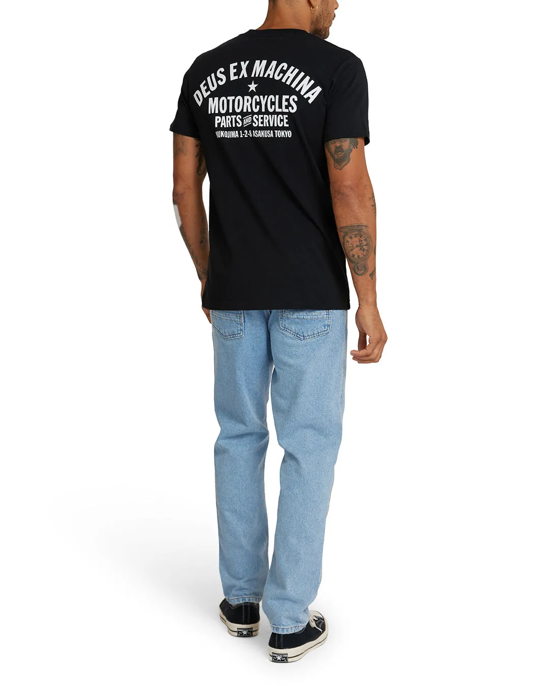 Tokyo Address Tee - Black sold by Deus Ex Machina product image thumbnail 2