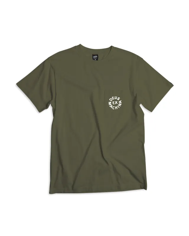 Deus Logo Tee - Forest Green sold by Deus Ex Machina