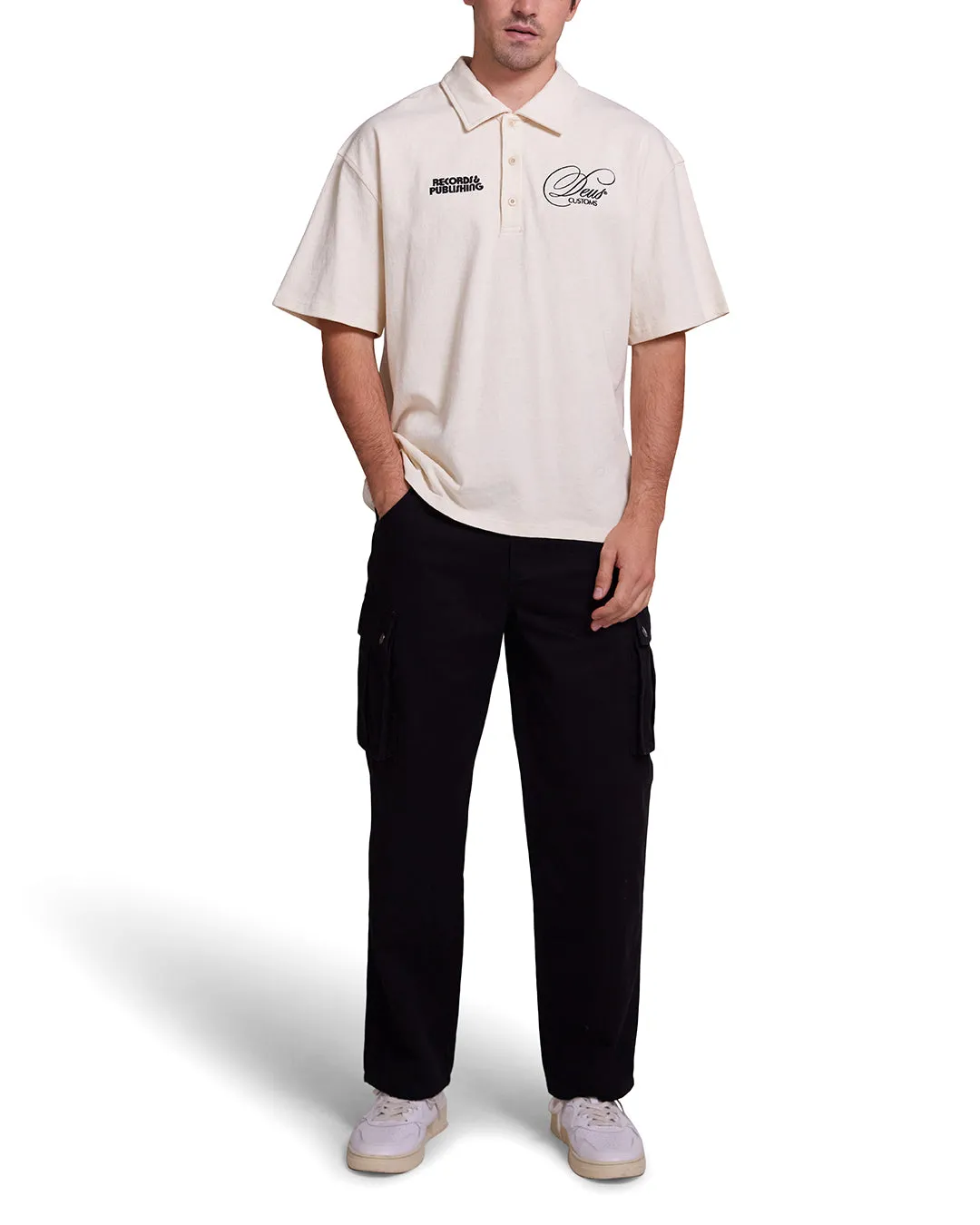 Gaffer Polo - Dirty White sold by Deus Ex Machina product image thumbnail 4