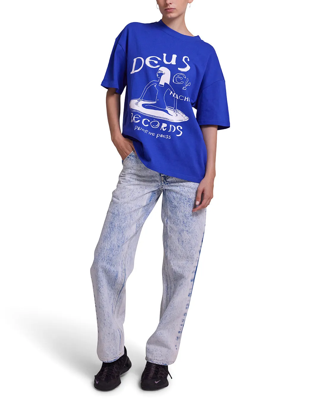 Dxw Primitive Tee - Surf The Web sold by Deus Ex Machina product image thumbnail 4