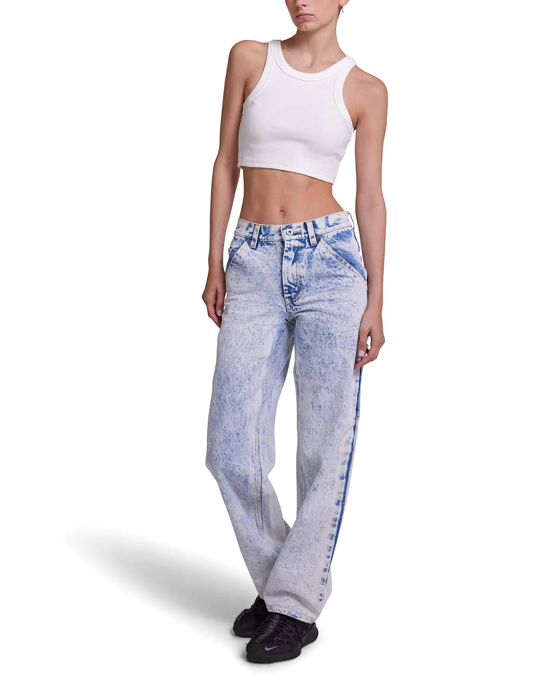 Alyssa Tank - Vintage White sold by Deus Ex Machina product image thumbnail 4