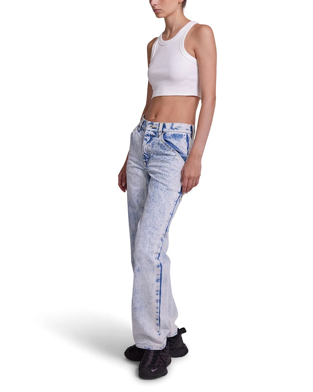 Alyssa Tank - Vintage White sold by Deus Ex Machina product image thumbnail 3