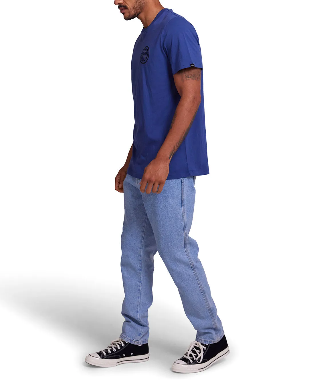 Clutch Tee - Smoke Blue sold by Deus Ex Machina product image thumbnail 4