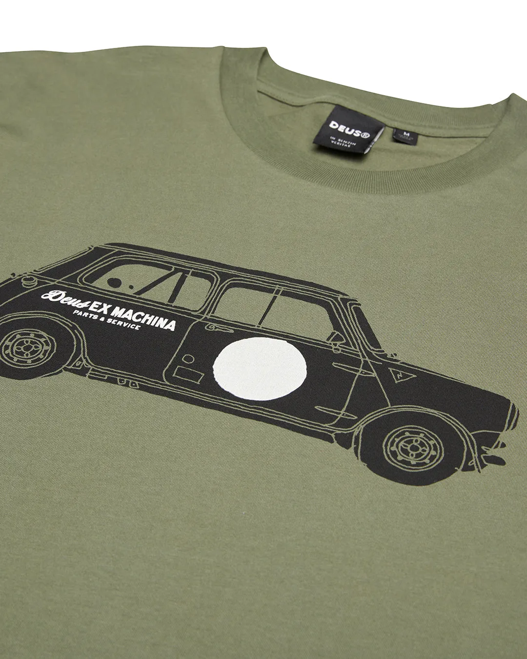 Mini Tee - Lichen Green sold by Deus Ex Machina product image thumbnail 3
