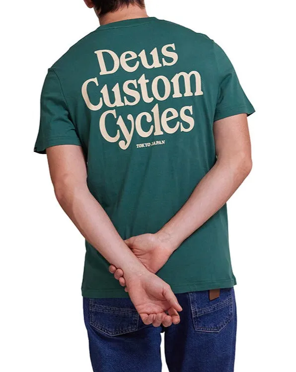 Metro Tee - Work Green sold by Deus Ex Machina product image thumbnail 2