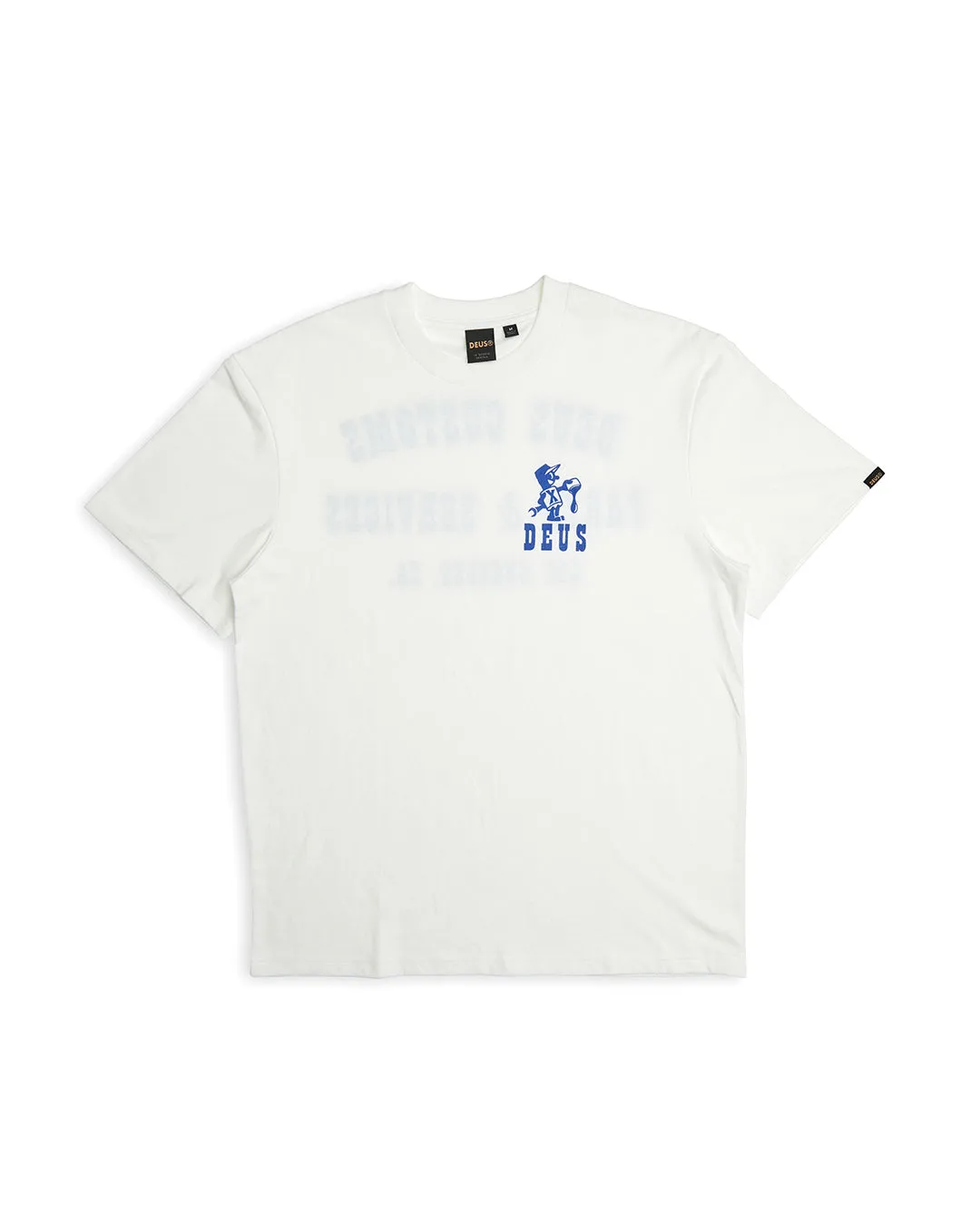 Old Town Tee - Vintage White sold by Deus Ex Machina product image thumbnail 5