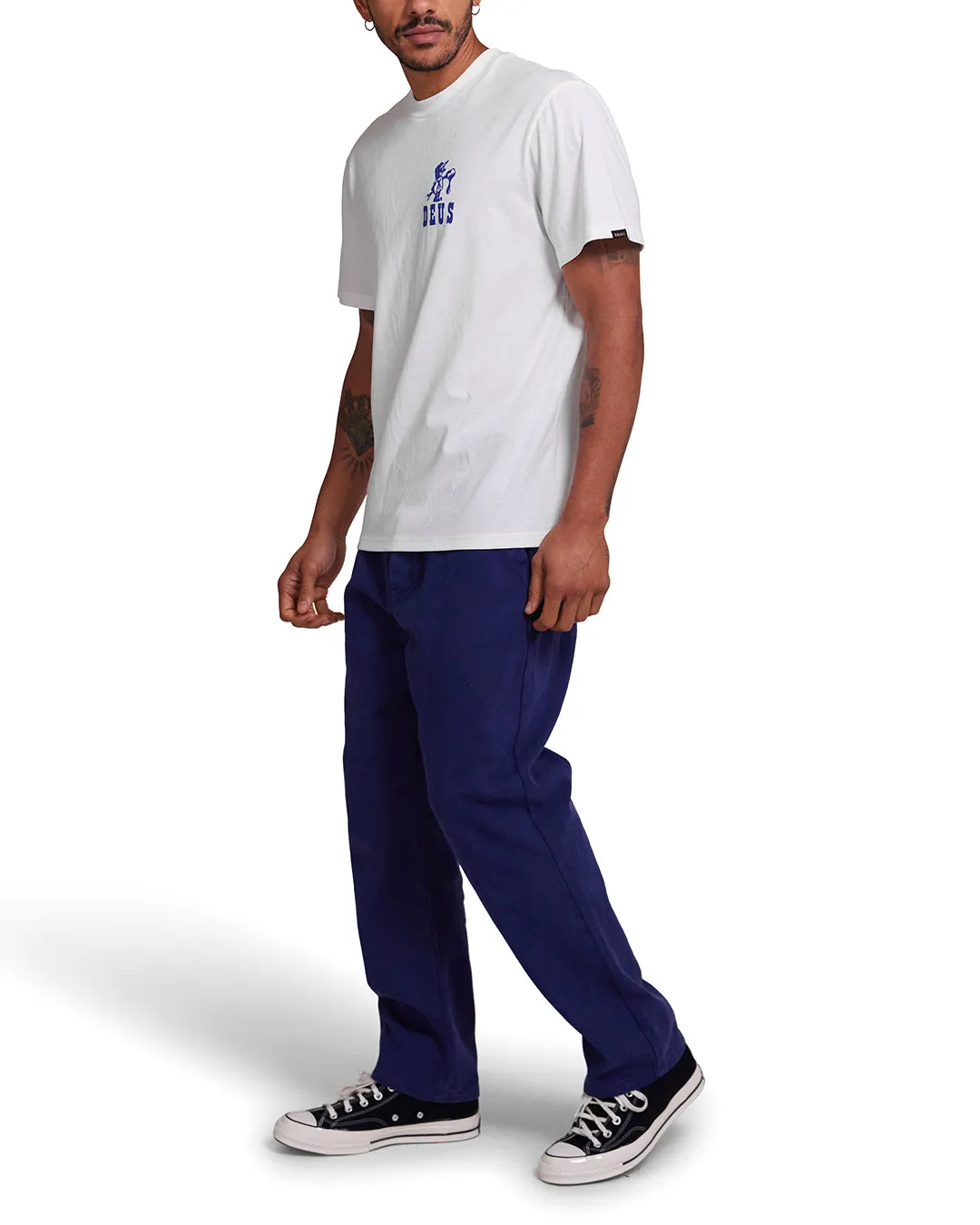 Old Town Tee - Vintage White sold by Deus Ex Machina product image thumbnail 2