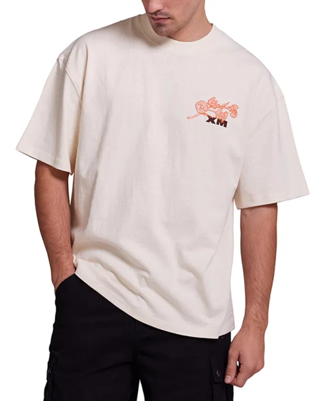 Dusty Tee - Dirty White sold by Deus Ex Machina