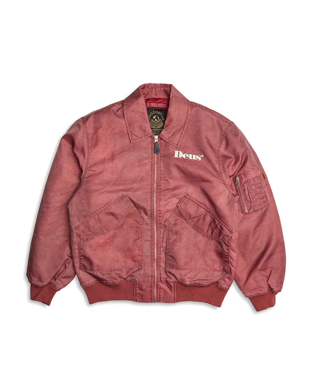 Dreamhouse Flight Jacket - Maroon sold by Deus Ex Machina product image thumbnail 4