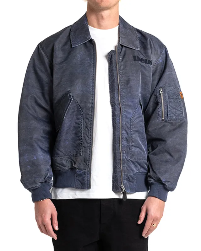 Dreamhouse Flight Jacket - Vintage Navy made by Deus Ex Machina