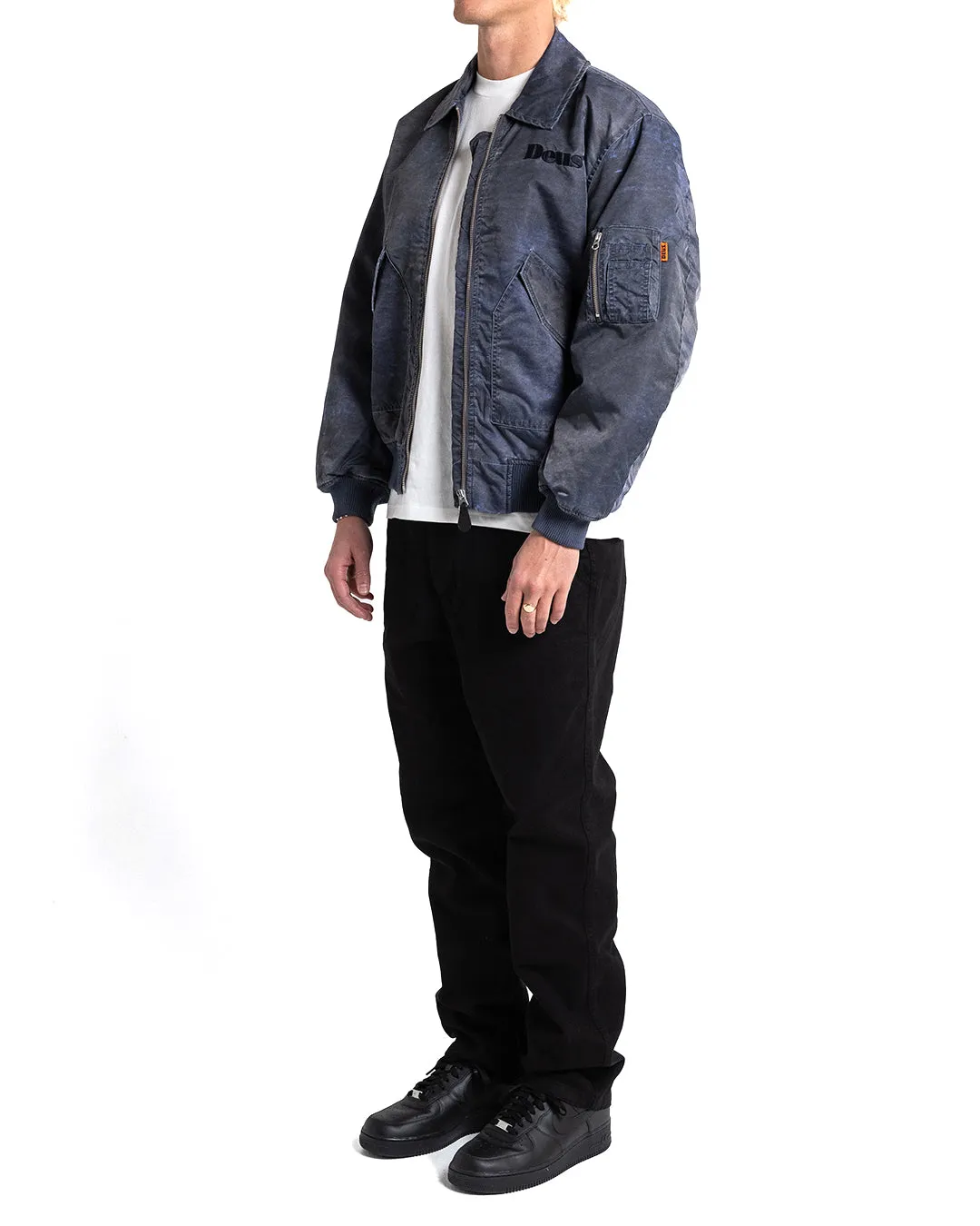 Dreamhouse Flight Jacket - Vintage Navy sold by Deus Ex Machina product image thumbnail 3