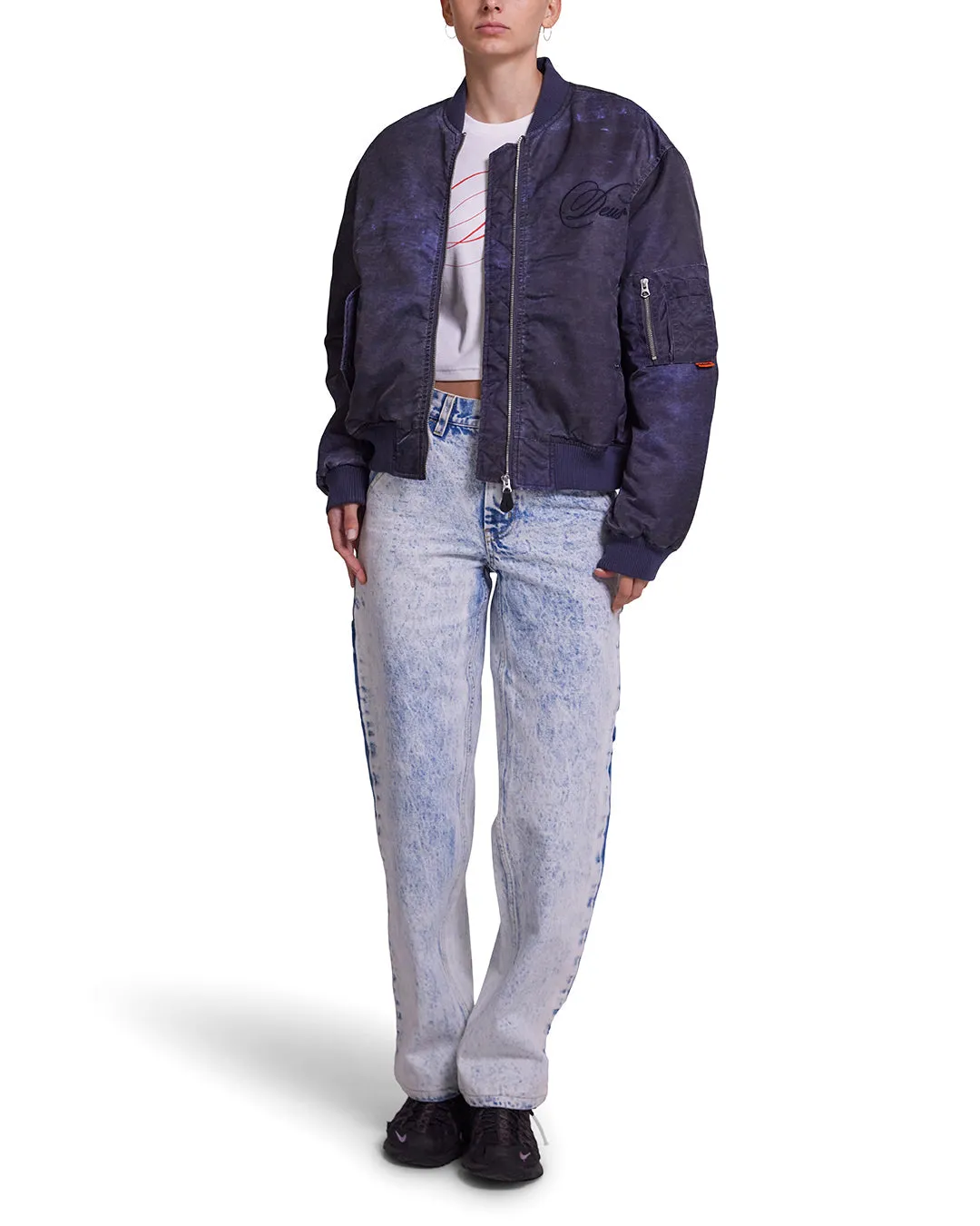 Wellness Acid Bomber - Vintage Navy sold by Deus Ex Machina product image thumbnail 3