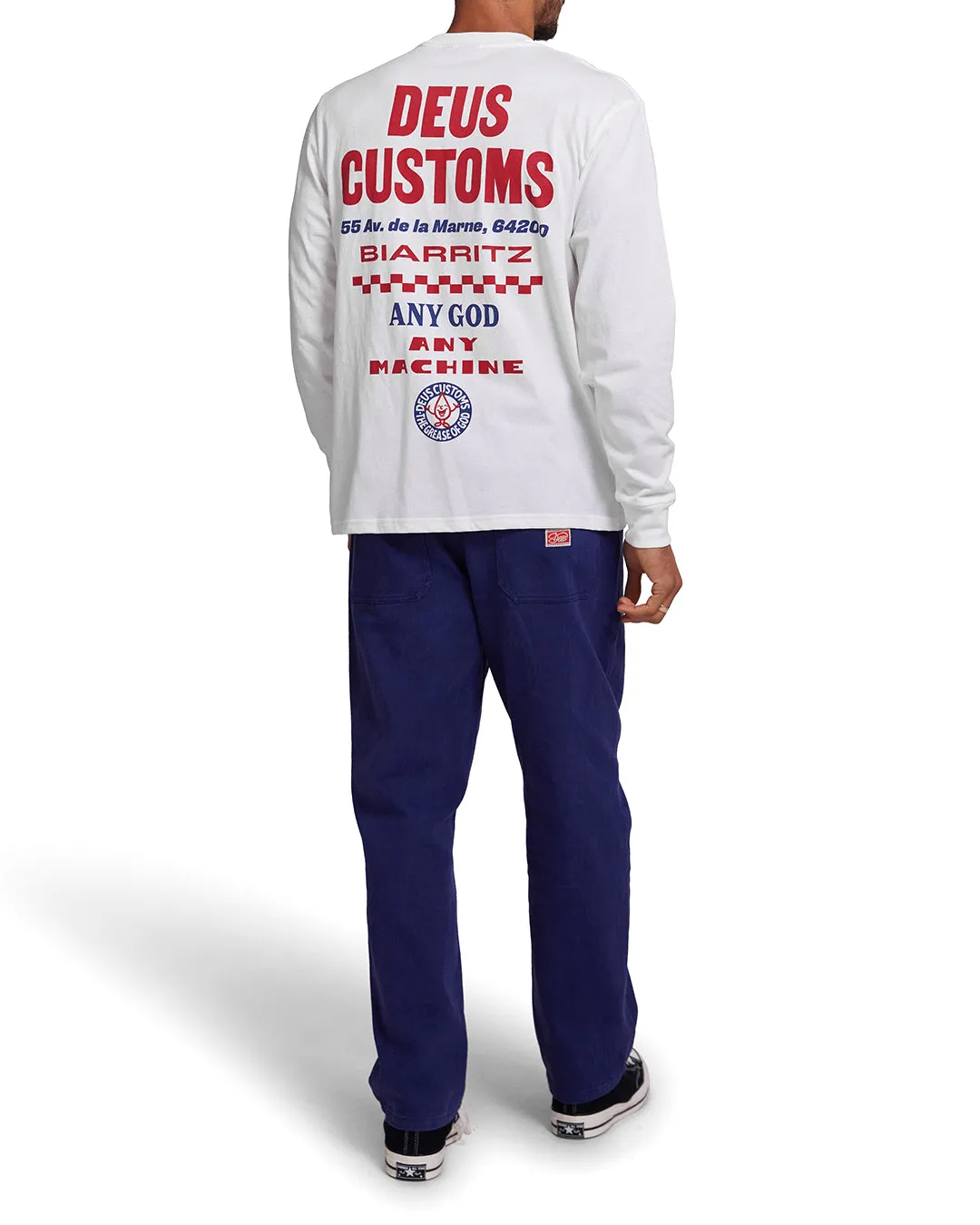 Blanche Long Sleeve Tee - Vintage White sold by Deus Ex Machina product image thumbnail 4