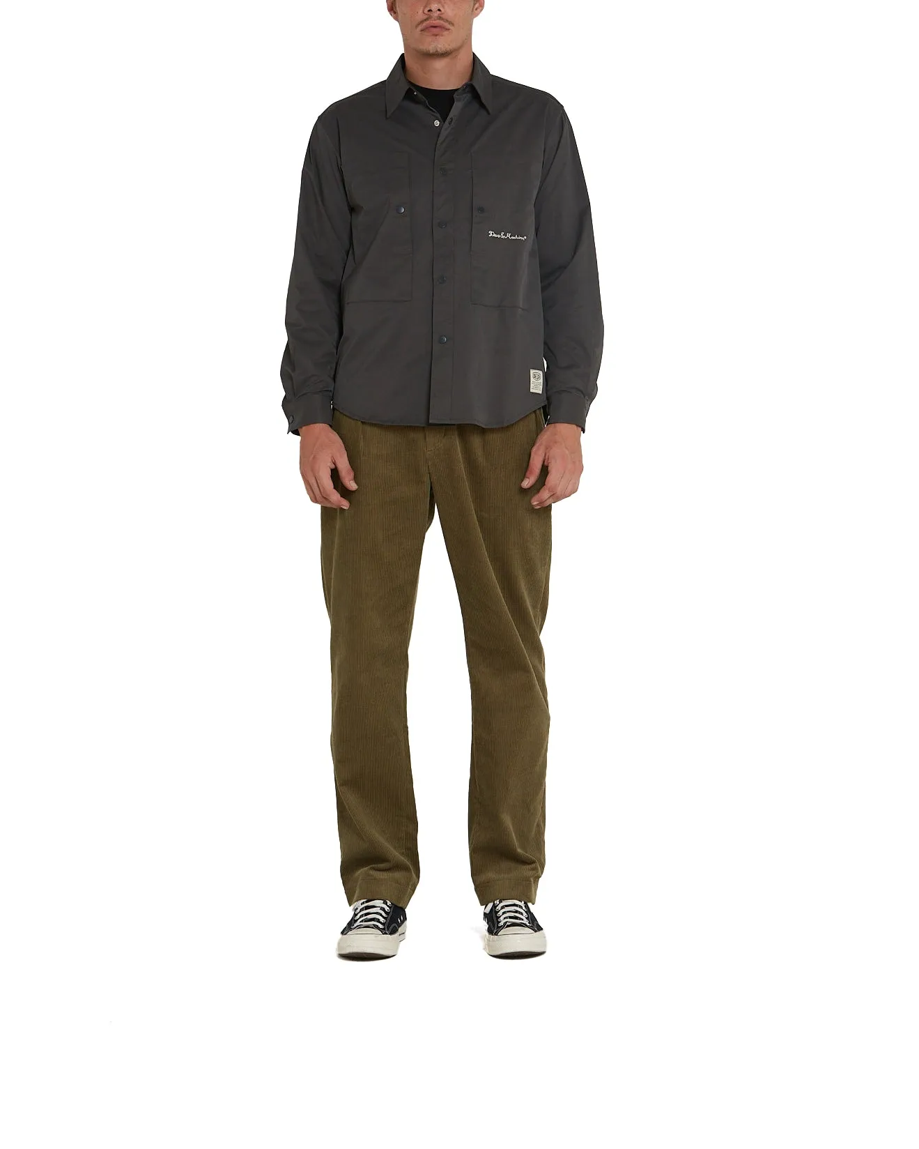 Klamath Nylon Shirt - Beluga sold by Deus Ex Machina product image thumbnail 3