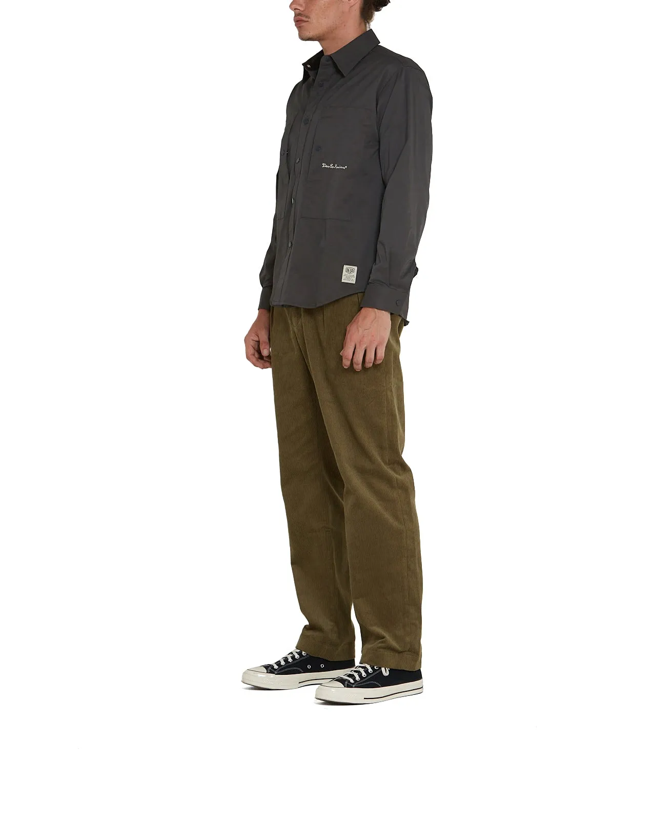 Klamath Nylon Shirt - Beluga sold by Deus Ex Machina product image thumbnail 4
