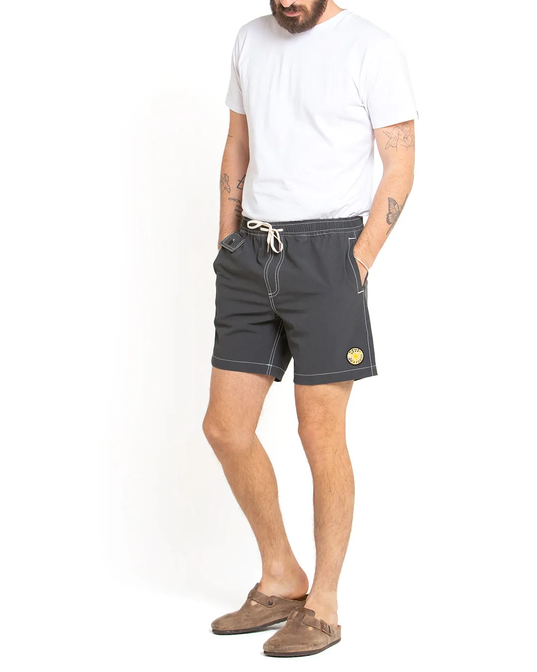 Sandbar Short Mesh - Anthracite sold by Deus Ex Machina product image thumbnail 4