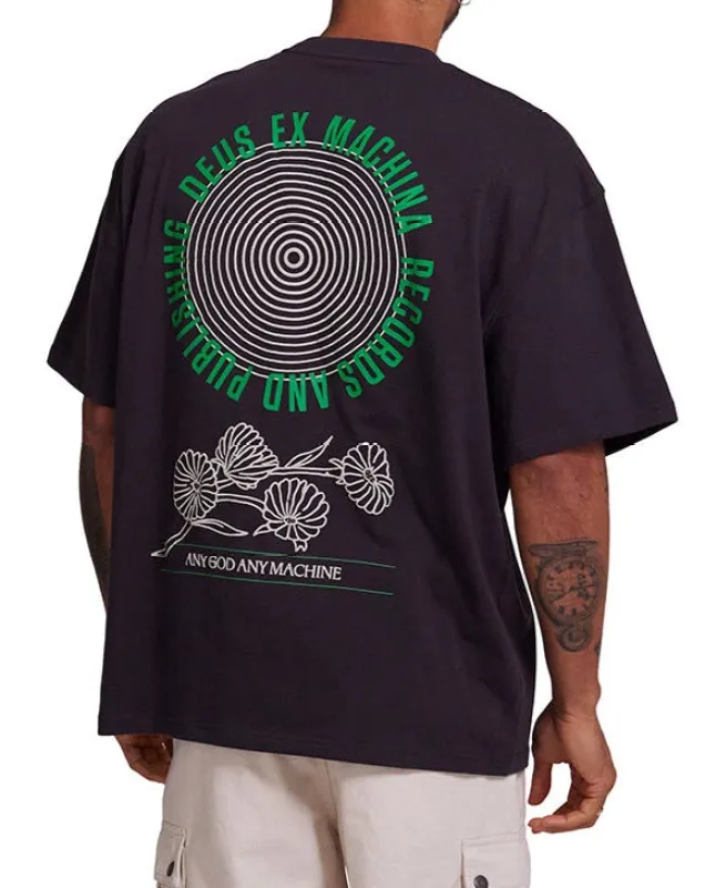 Dusty Tee - Anthracite made by Deus Ex Machina