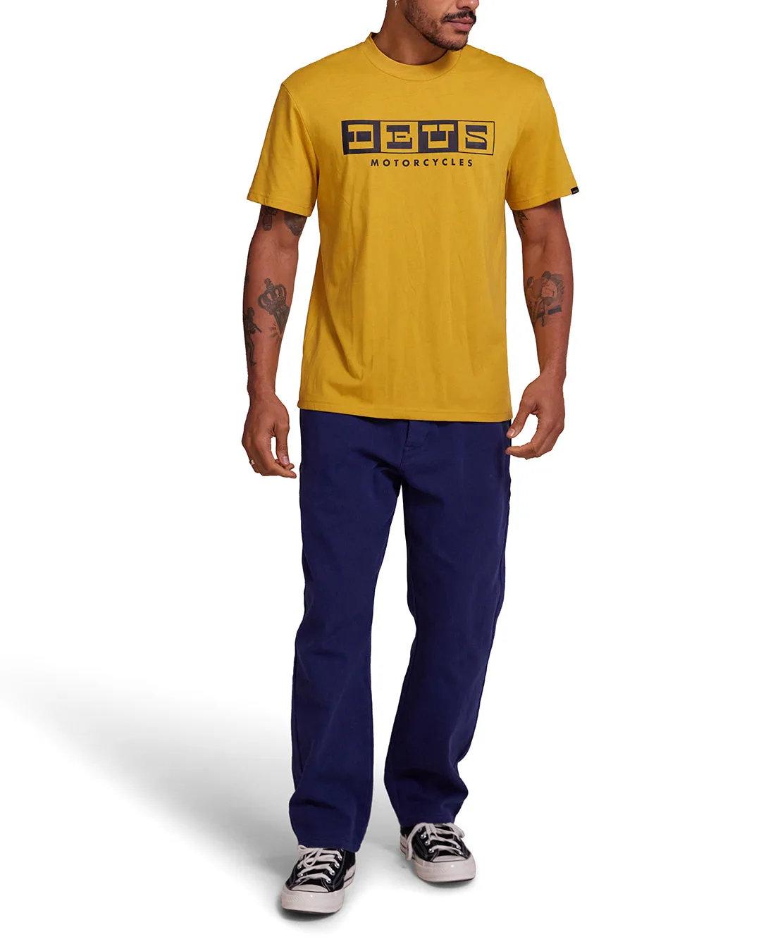 Overturn Tee - Mimosa Gold sold by Deus Ex Machina product image thumbnail 3