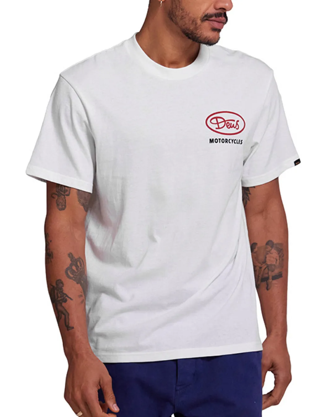 Shimmy Tee - Vintage White sold by Deus Ex Machina