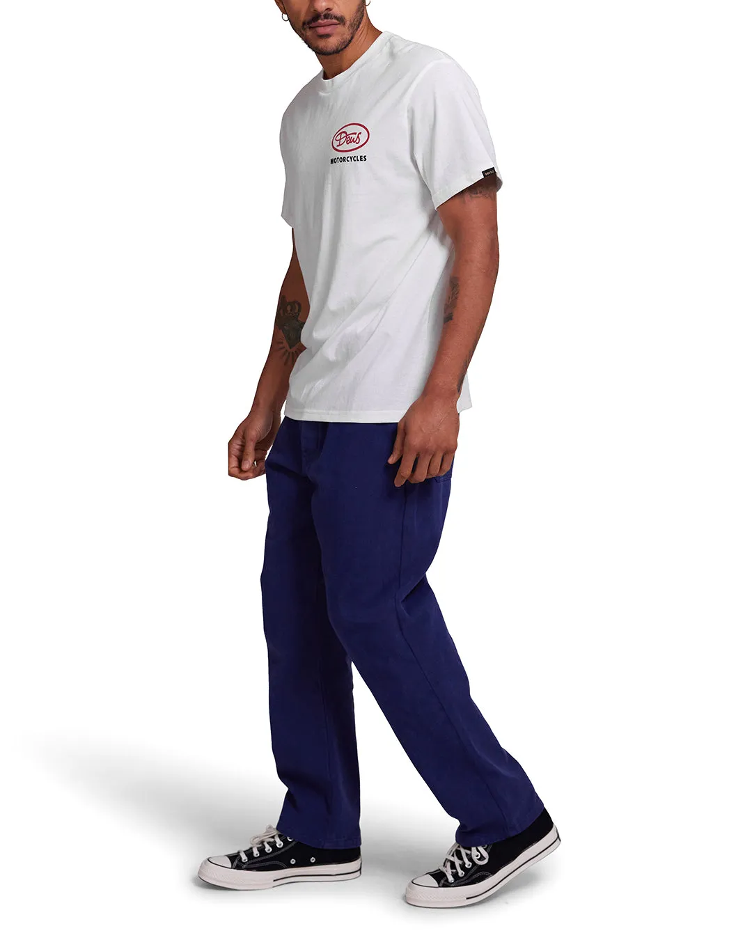 Shimmy Tee - Vintage White sold by Deus Ex Machina product image thumbnail 3