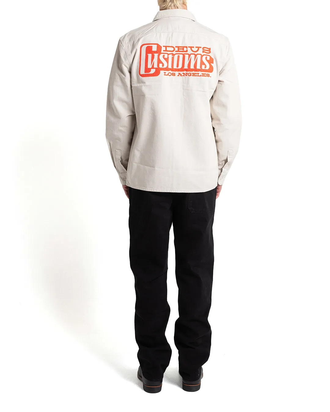 Stripes Shirt - Dirty White sold by Deus Ex Machina product image thumbnail 4