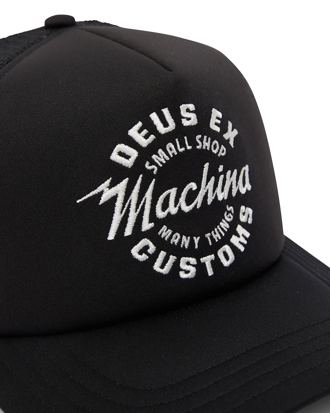 Amped Circle Trucker - Black sold by Deus Ex Machina product image thumbnail 3