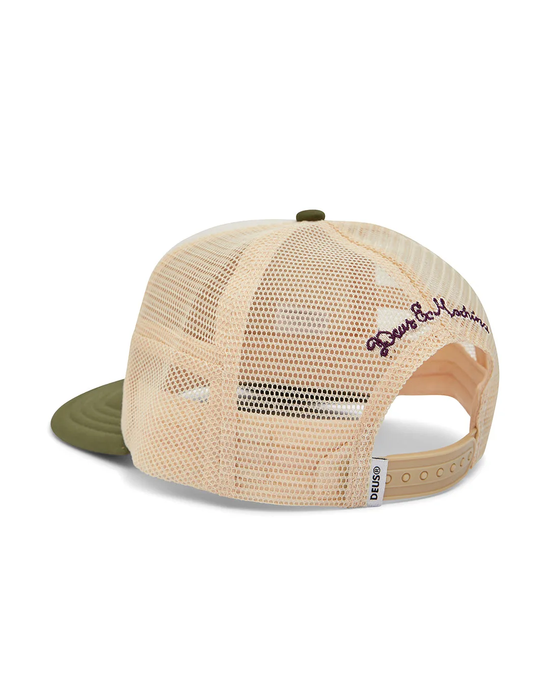 Amped Circle Trucker - Cream sold by Deus Ex Machina product image thumbnail 2