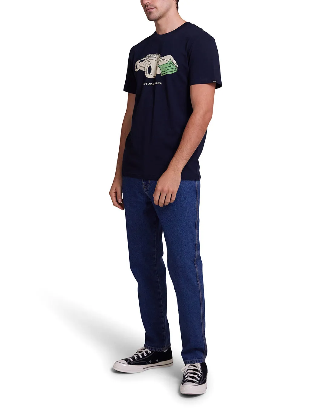 908 Tee - Navy sold by Deus Ex Machina product image thumbnail 4