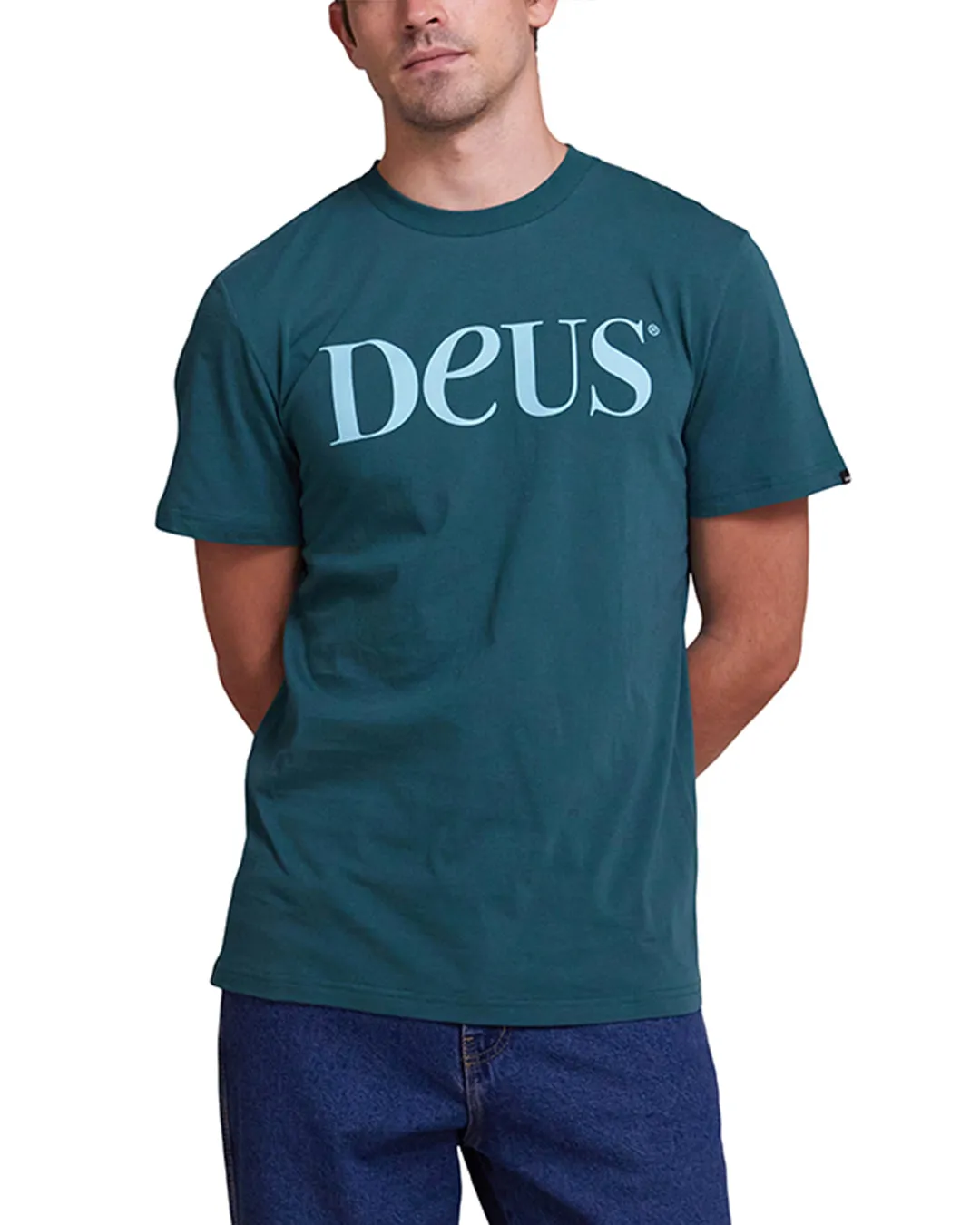 Rico Tee - Jasper Green sold by Deus Ex Machina