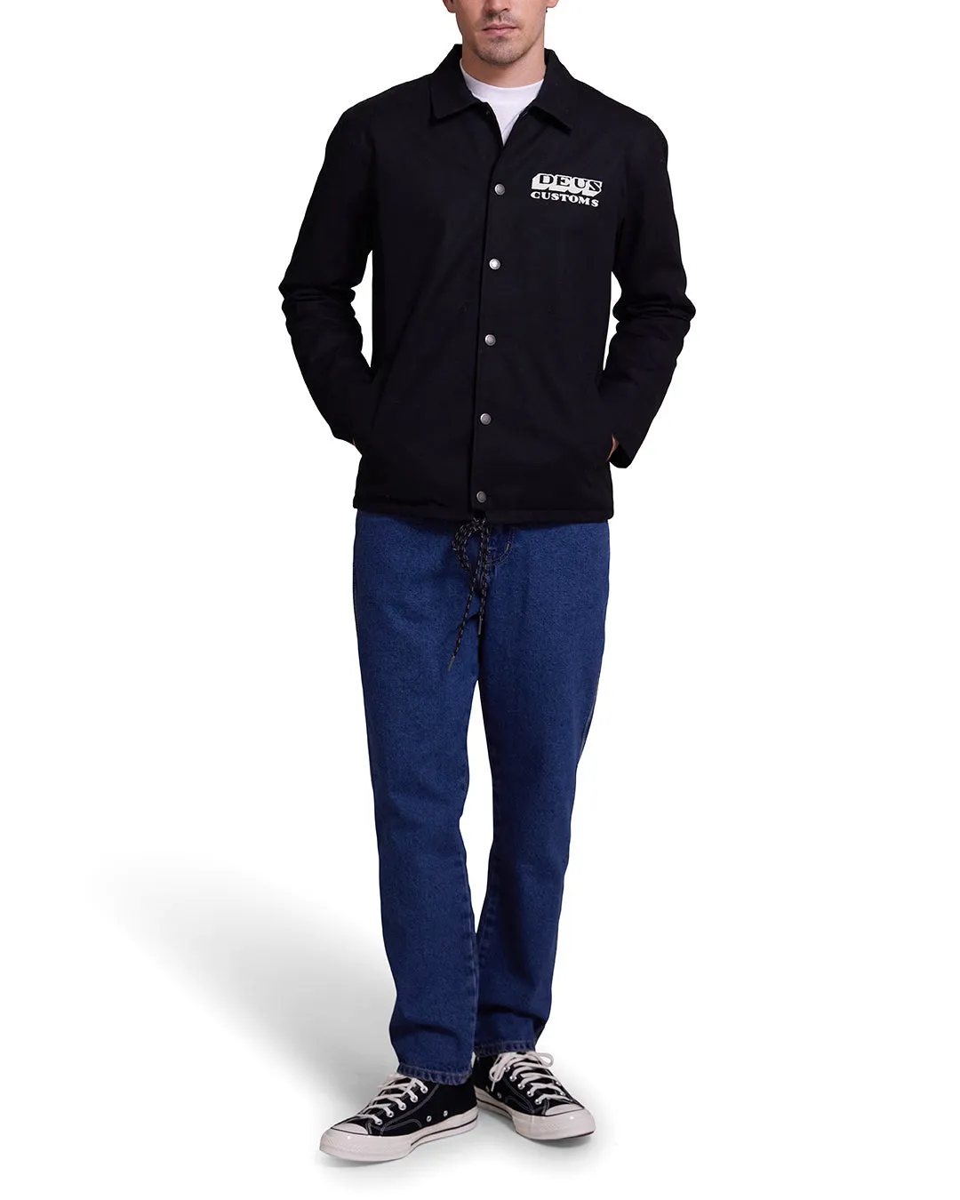 Amped Coach Jacket - Black sold by Deus Ex Machina product image thumbnail 3