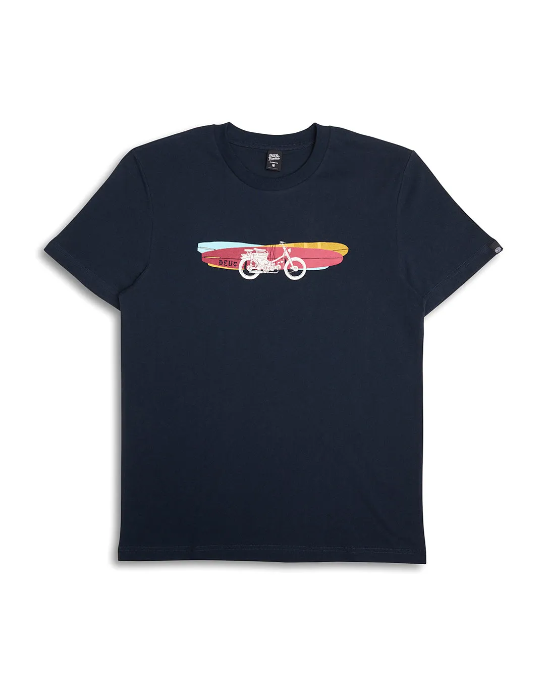 Seasider Tee - Navy sold by Deus Ex Machina product image thumbnail 4