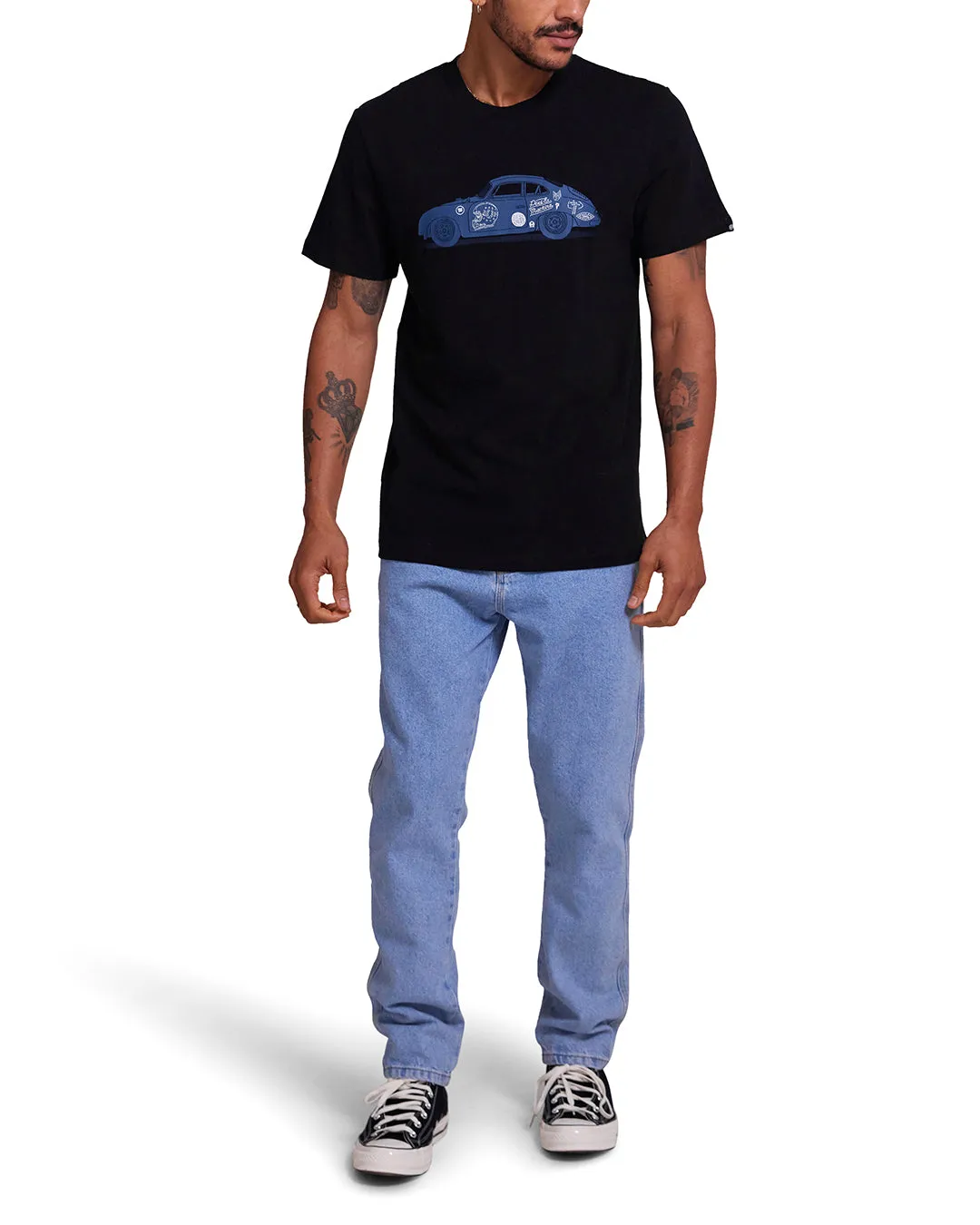 356 Porsche Tee - Black sold by Deus Ex Machina product image thumbnail 3