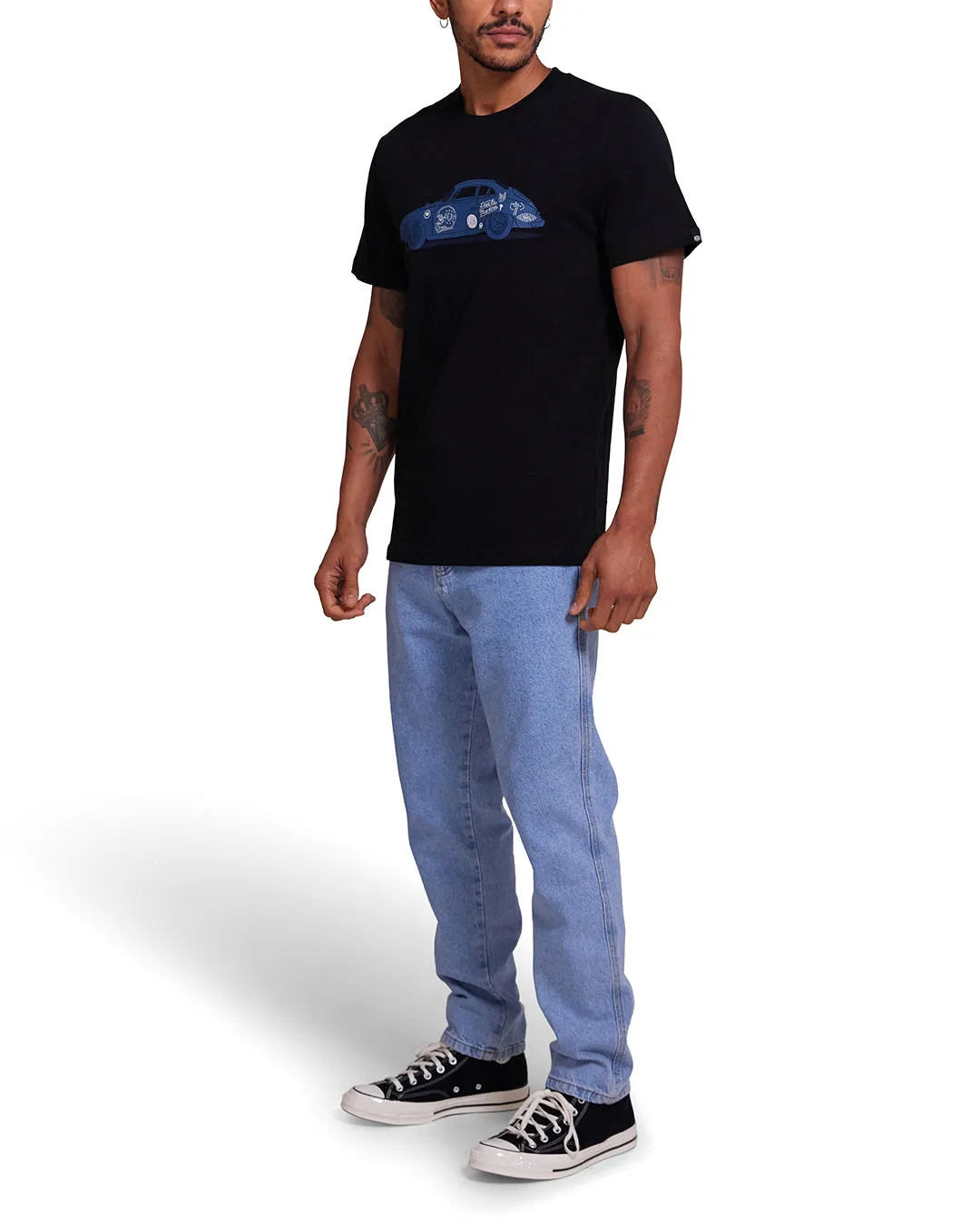 356 Porsche Tee - Black sold by Deus Ex Machina product image thumbnail 2