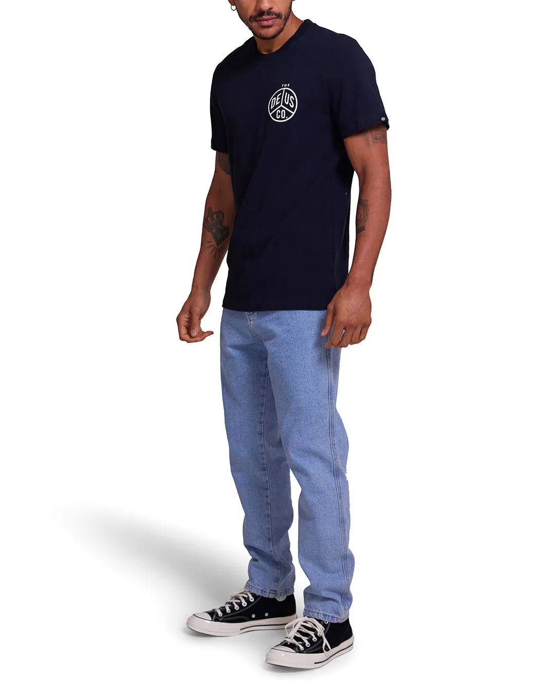 Peaces Tee - Navy sold by Deus Ex Machina product image thumbnail 4