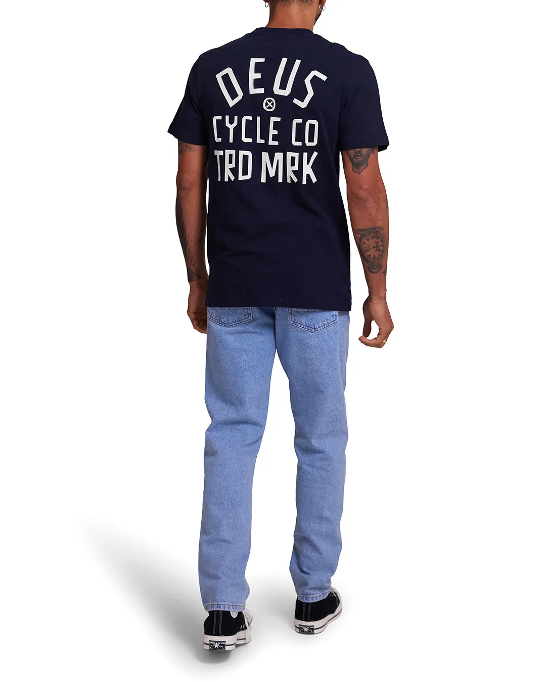 Peaces Tee - Navy sold by Deus Ex Machina product image thumbnail 2